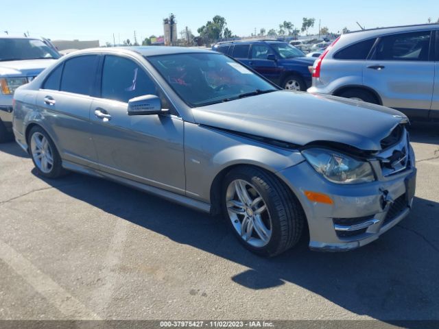 MERCEDES-BENZ C-CLASS 2012 wddgf4hb3ca621084