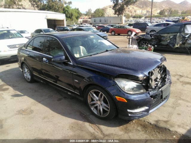 MERCEDES-BENZ C-CLASS 2012 wddgf4hb3ca621764