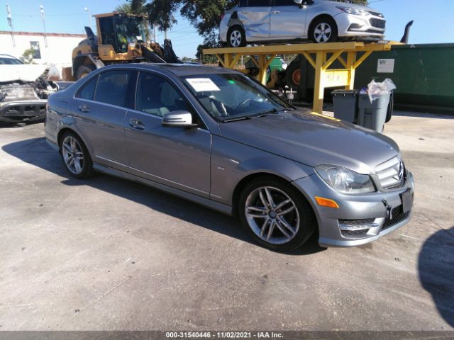 MERCEDES-BENZ C-CLASS 2012 wddgf4hb3ca629606