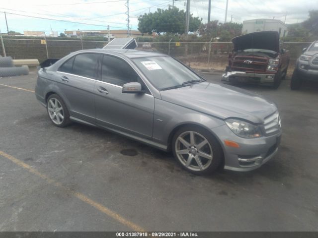 MERCEDES-BENZ C-CLASS 2012 wddgf4hb3ca634353