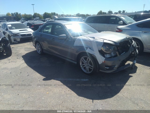 MERCEDES-BENZ C-CLASS 2012 wddgf4hb3ca634854