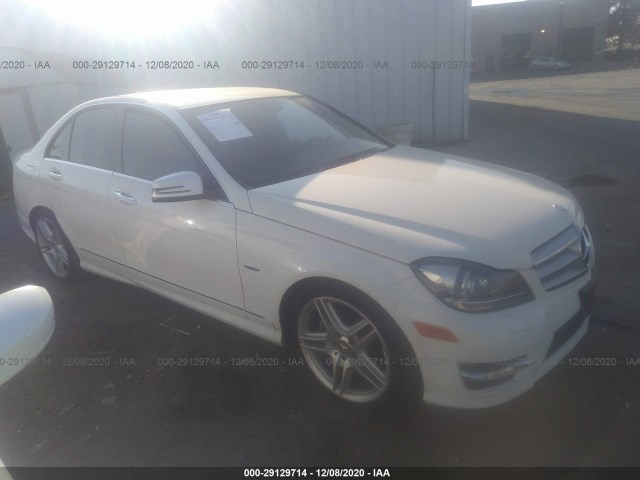 MERCEDES-BENZ C-CLASS 2012 wddgf4hb3ca636930