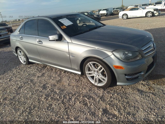 MERCEDES-BENZ C-CLASS 2012 wddgf4hb3ca645658