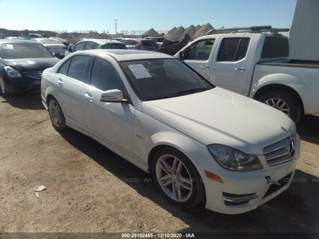 MERCEDES-BENZ C-CLASS 2012 wddgf4hb3cr191901