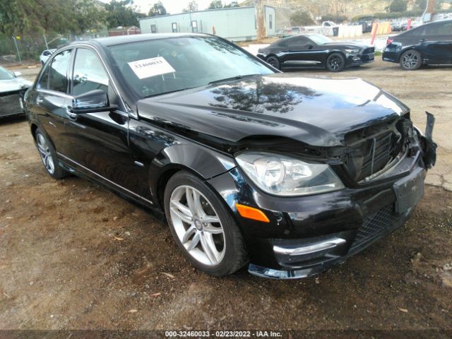 MERCEDES-BENZ C-CLASS 2012 wddgf4hb3cr200208