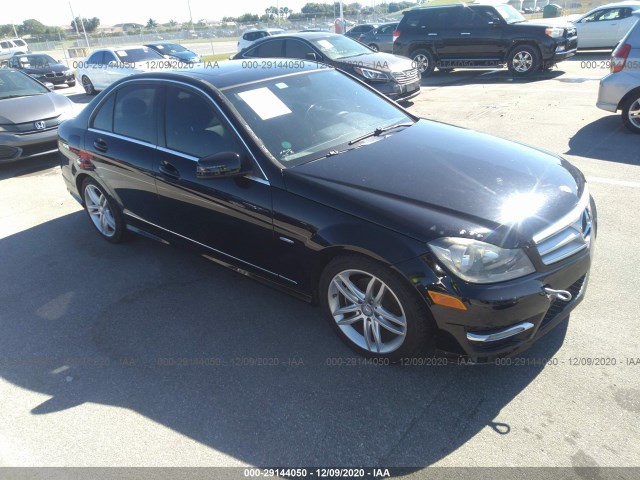 MERCEDES-BENZ C-CLASS 2012 wddgf4hb3cr203965