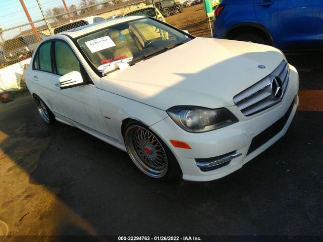 MERCEDES-BENZ C-CLASS 2012 wddgf4hb3cr206588