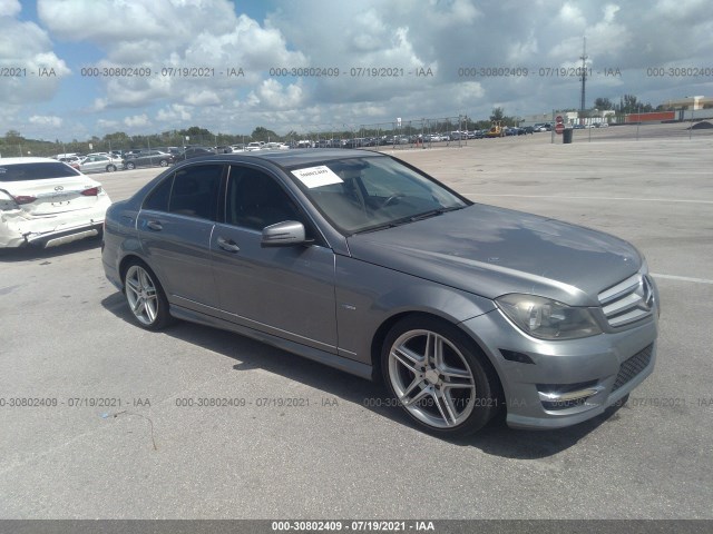 MERCEDES-BENZ C-CLASS 2012 wddgf4hb3cr207577