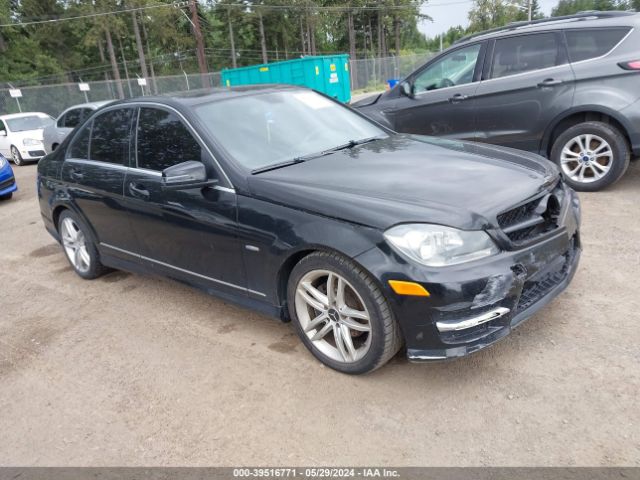 MERCEDES-BENZ C-CLASS 2012 wddgf4hb3cr213346