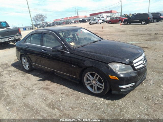 MERCEDES-BENZ C-CLASS 2012 wddgf4hb3cr215324