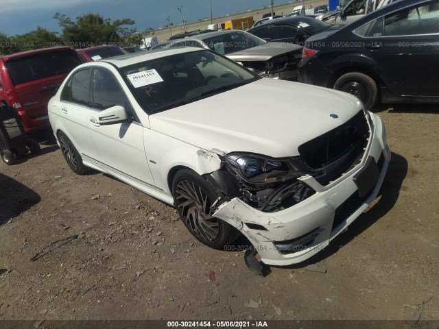 MERCEDES-BENZ C-CLASS 2012 wddgf4hb3cr216716