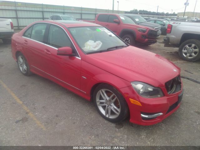 MERCEDES-BENZ C-CLASS 2012 wddgf4hb3cr217607