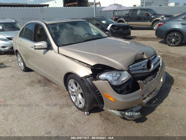 MERCEDES-BENZ C-CLASS 2012 wddgf4hb3cr217896