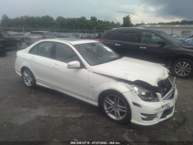 MERCEDES-BENZ C-CLASS 2012 wddgf4hb3cr226937