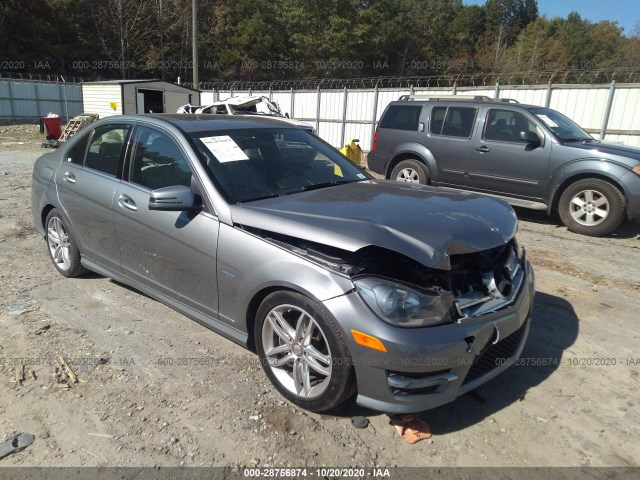 MERCEDES-BENZ C-CLASS 2012 wddgf4hb3cr235833