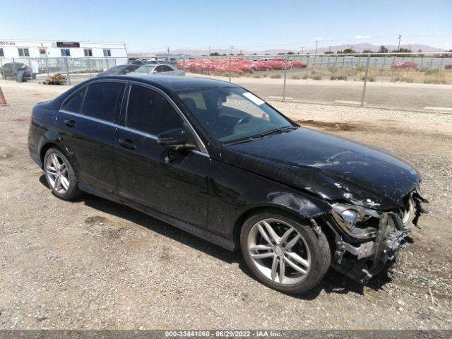 MERCEDES-BENZ C-CLASS 2013 wddgf4hb3da780429