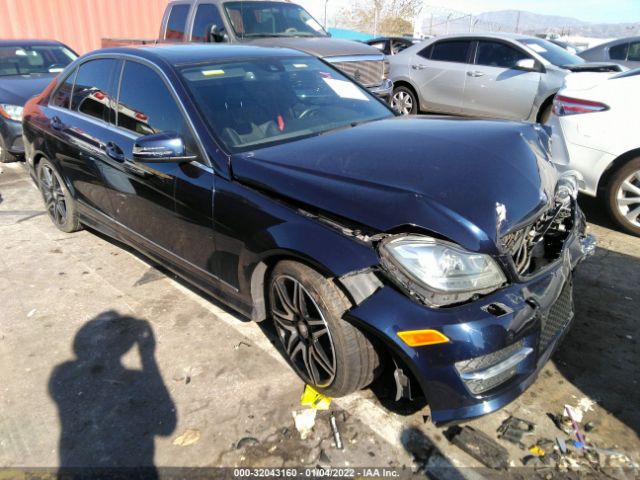 MERCEDES-BENZ C-CLASS 2013 wddgf4hb3da809234