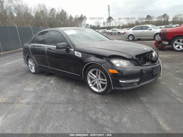 MERCEDES-BENZ C-CLASS 2013 wddgf4hb3dg098308