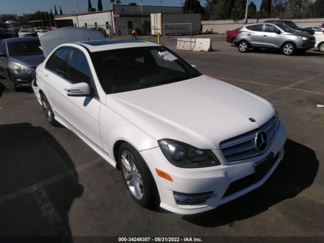 MERCEDES-BENZ C-CLASS 2013 wddgf4hb3dr248342