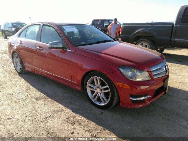 MERCEDES-BENZ C-CLASS 2013 wddgf4hb3dr263567