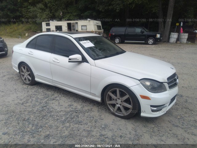 MERCEDES-BENZ C-CLASS 2014 wddgf4hb3ea956011