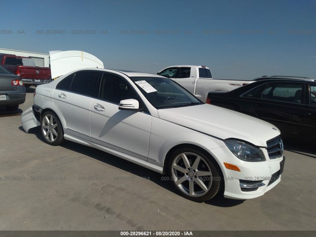 MERCEDES-BENZ C-CLASS 2014 wddgf4hb3ea957594