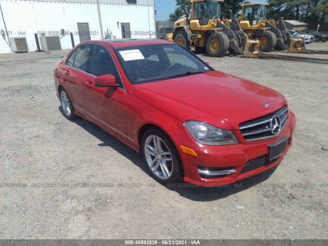 MERCEDES-BENZ C-CLASS 2014 wddgf4hb3eg222076