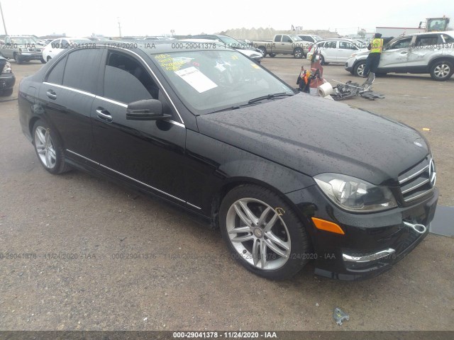 MERCEDES-BENZ C-CLASS 2014 wddgf4hb3eg231098