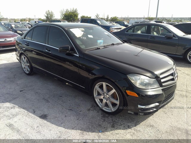 MERCEDES-BENZ C-CLASS 2014 wddgf4hb3eg252372