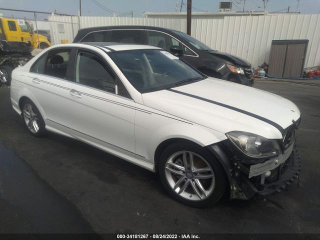 MERCEDES-BENZ C-CLASS 2014 wddgf4hb3er304782