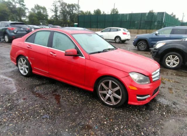 MERCEDES-BENZ C-CLASS 2014 wddgf4hb3er307987