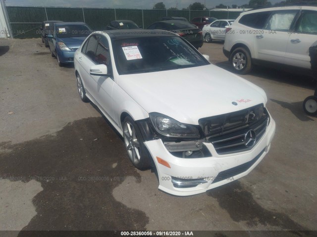 MERCEDES-BENZ C-CLASS 2014 wddgf4hb3er308119