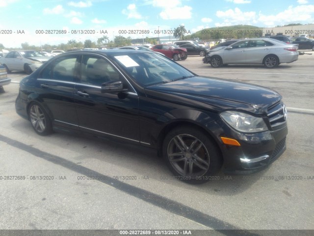 MERCEDES-BENZ C-CLASS 2014 wddgf4hb3er312588