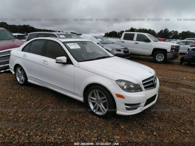 MERCEDES-BENZ C-CLASS 2014 wddgf4hb3er316463