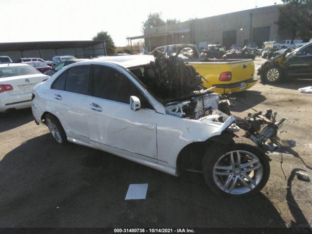 MERCEDES-BENZ C-CLASS 2014 wddgf4hb3er316558