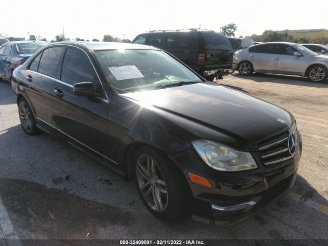 MERCEDES-BENZ C-CLASS 2014 wddgf4hb3er316656