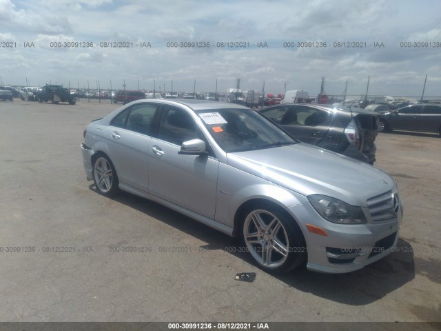 MERCEDES-BENZ C-CLASS 2012 wddgf4hb4ca599404