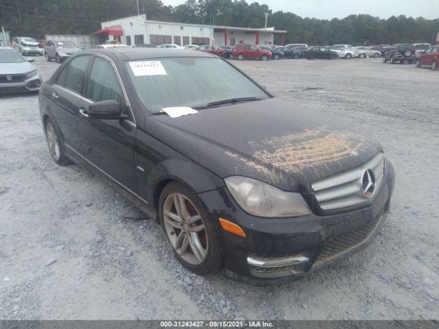 MERCEDES-BENZ C-CLASS 2012 wddgf4hb4ca601989