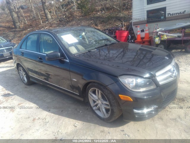 MERCEDES-BENZ C-CLASS 2012 wddgf4hb4ca604505