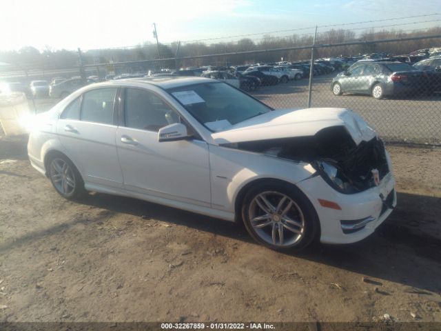 MERCEDES-BENZ C-CLASS 2012 wddgf4hb4ca605962