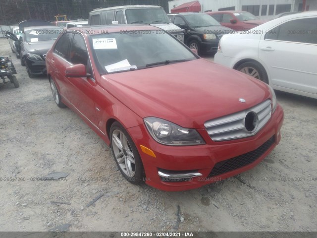 MERCEDES-BENZ C-CLASS 2012 wddgf4hb4ca606027