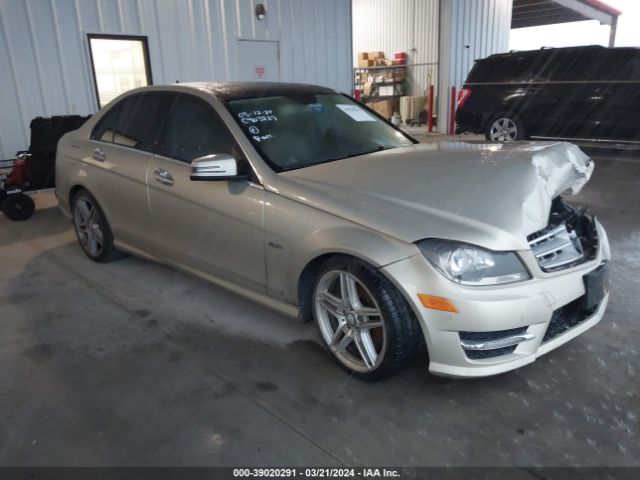 MERCEDES-BENZ C 250 2012 wddgf4hb4ca612457