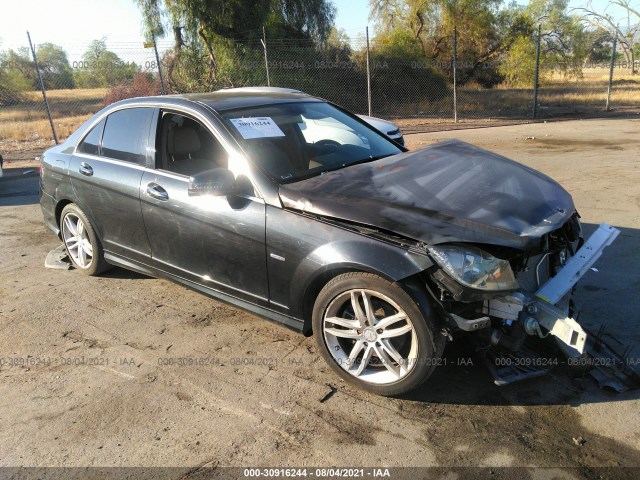 MERCEDES-BENZ C-CLASS 2012 wddgf4hb4ca616492