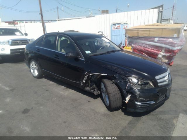 MERCEDES-BENZ C-CLASS 2012 wddgf4hb4ca616556