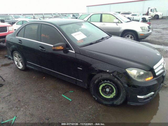 MERCEDES-BENZ C-CLASS 2012 wddgf4hb4ca618856