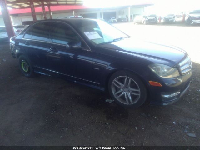 MERCEDES-BENZ C-CLASS 2012 wddgf4hb4ca629517