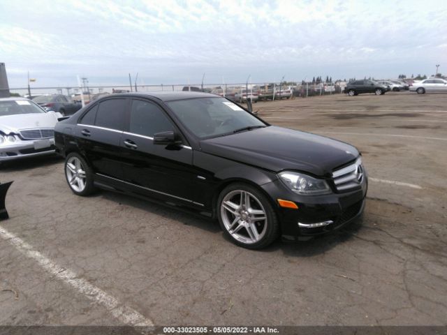 MERCEDES-BENZ C-CLASS 2012 wddgf4hb4ca630330