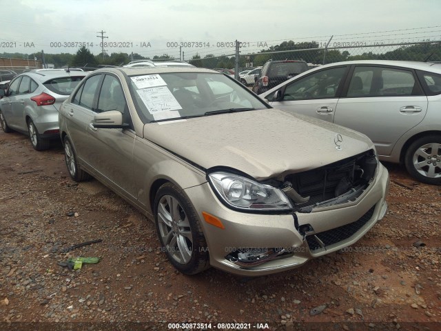 MERCEDES-BENZ C-CLASS 2012 wddgf4hb4ca651162