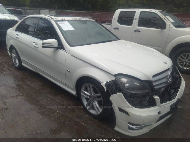 MERCEDES-BENZ C-CLASS 2012 wddgf4hb4ca669113