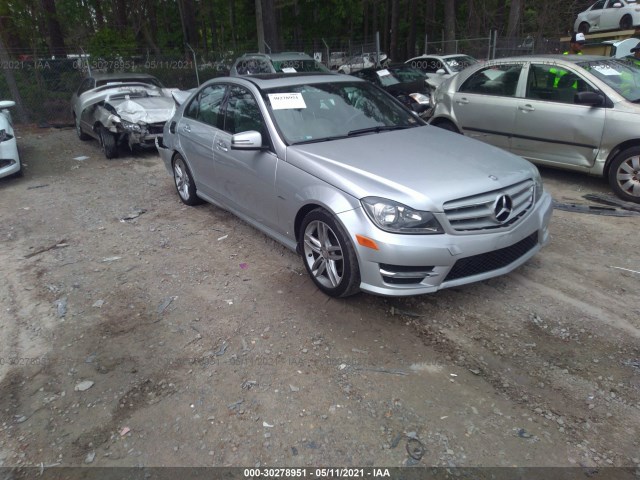 MERCEDES-BENZ C-CLASS 2012 wddgf4hb4ca711540